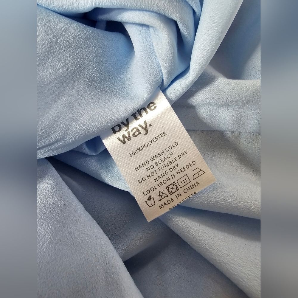 Revolve Kylan Double O Ring Romper | Light Blue | NWOT - Picture 9 of 10